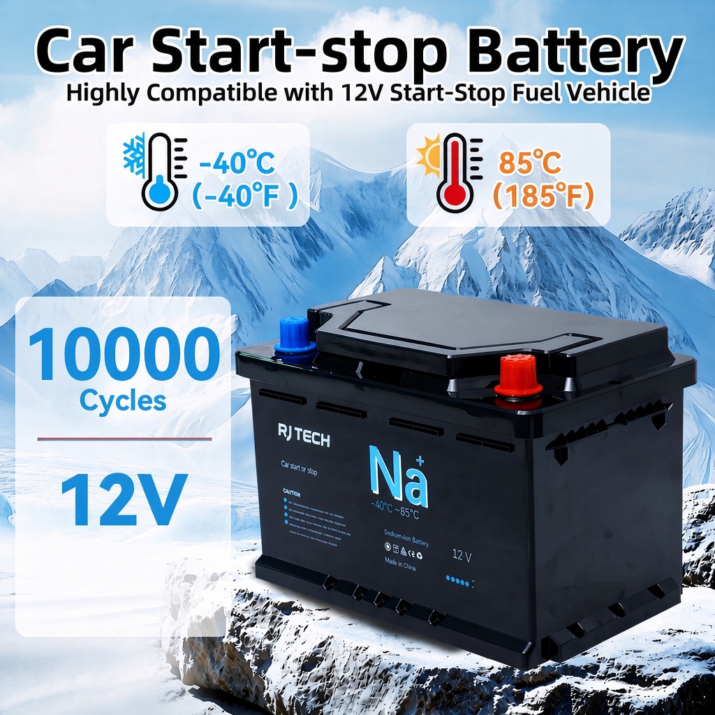 RJ TECH 12V Sodium Car battery 2 RJ TECH 12V Sodium Car battery 2