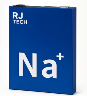 RJ TECH Layered Oxide Sodium Ion Battery Cell 3.0V Prismatic 50Ah 100Ah 150Ah 200Ah High Rate 3C 5C Discharge Zero Runaway (