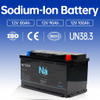 RJ TECH 12V 60Ah 70Ah 75Ah Sodium Ion Battery DIN H6 Group 48 RHP Layout 0 10000 Cycles -40C Cold Start Drop-in AGM Replacement Auto SLI