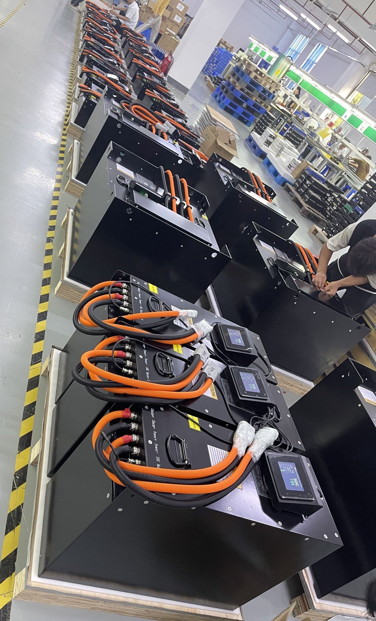 Forklift battery lithium conversion