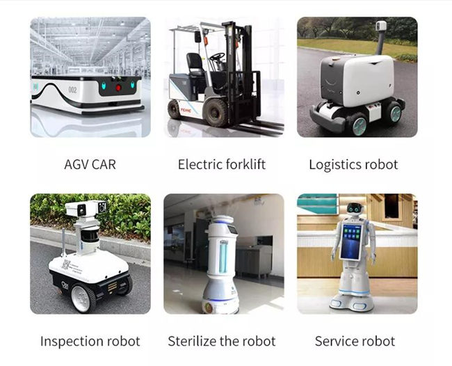 48V 105AH AGV LiFePO4 Battery Robotics System Autonomous Mobile Robot