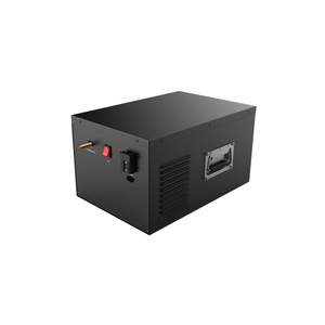 24V 48V 72V NMC LFP Battery Pack 40Ah 50Ah 60Ah UL2580 Certified with Auto Docking Contact Plates for 3C Fast Charge AMR