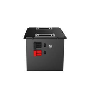 24V 48V 72V NMC LFP Battery Pack 40Ah 50Ah 60Ah UL2580 Certified with Auto Docking Contact Plates for 3C Fast Charge AMR