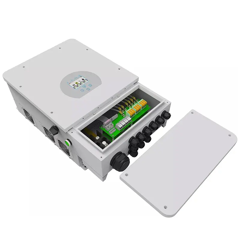 All Models In Stock Deye Hybrid Inverter three phase 10Kw Hybrid Inverter Solar Inverter With 2 Mppt Charge Controller