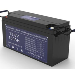 12V 150Ah Lithium Battery LiFePO4 Li ion motorhome solar light